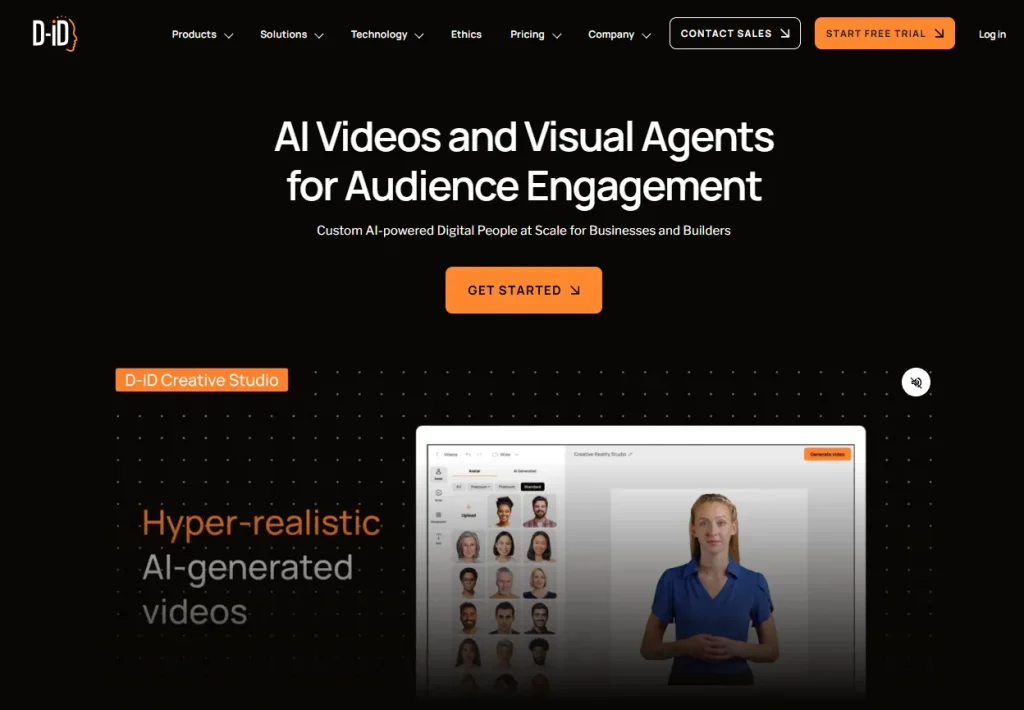 AI video workflow DiD