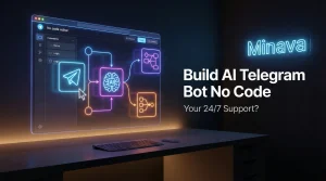 build ai telegram bot no code